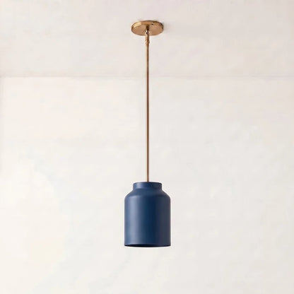 Drilon Nordic Morandi Multi-Color Cylinder Pendant Light