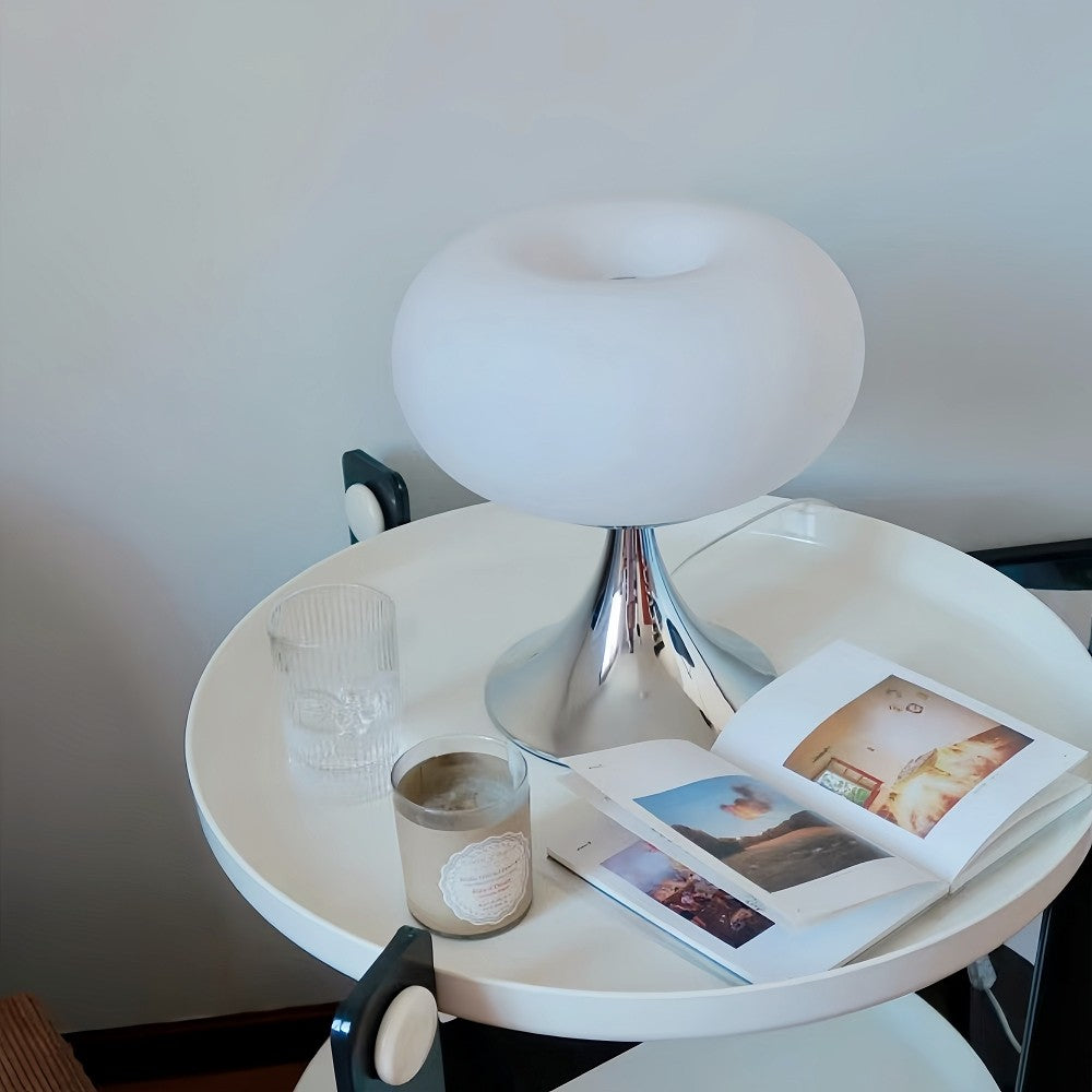Orilix Colorful Apple Bauhaus Glass Table Lamp