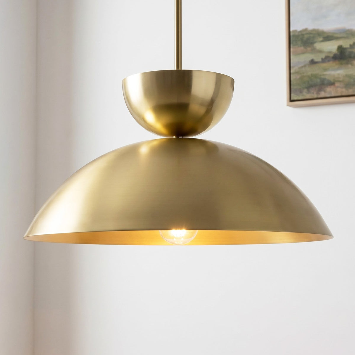 Glythorix Nordic Simple Metal Color H Type Pendant Light