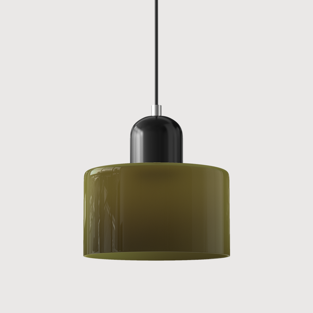 Colorful Creative Small Fresh Glass Shade Pendant Light