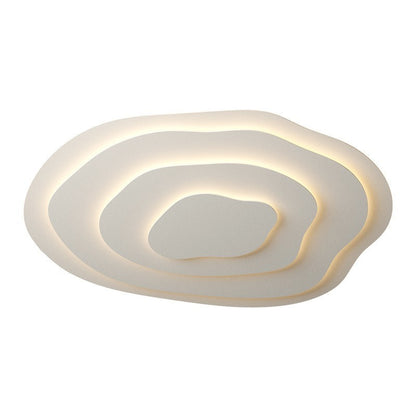 Hamer Minimalist Irregular Round Multilayer Ceiling Light