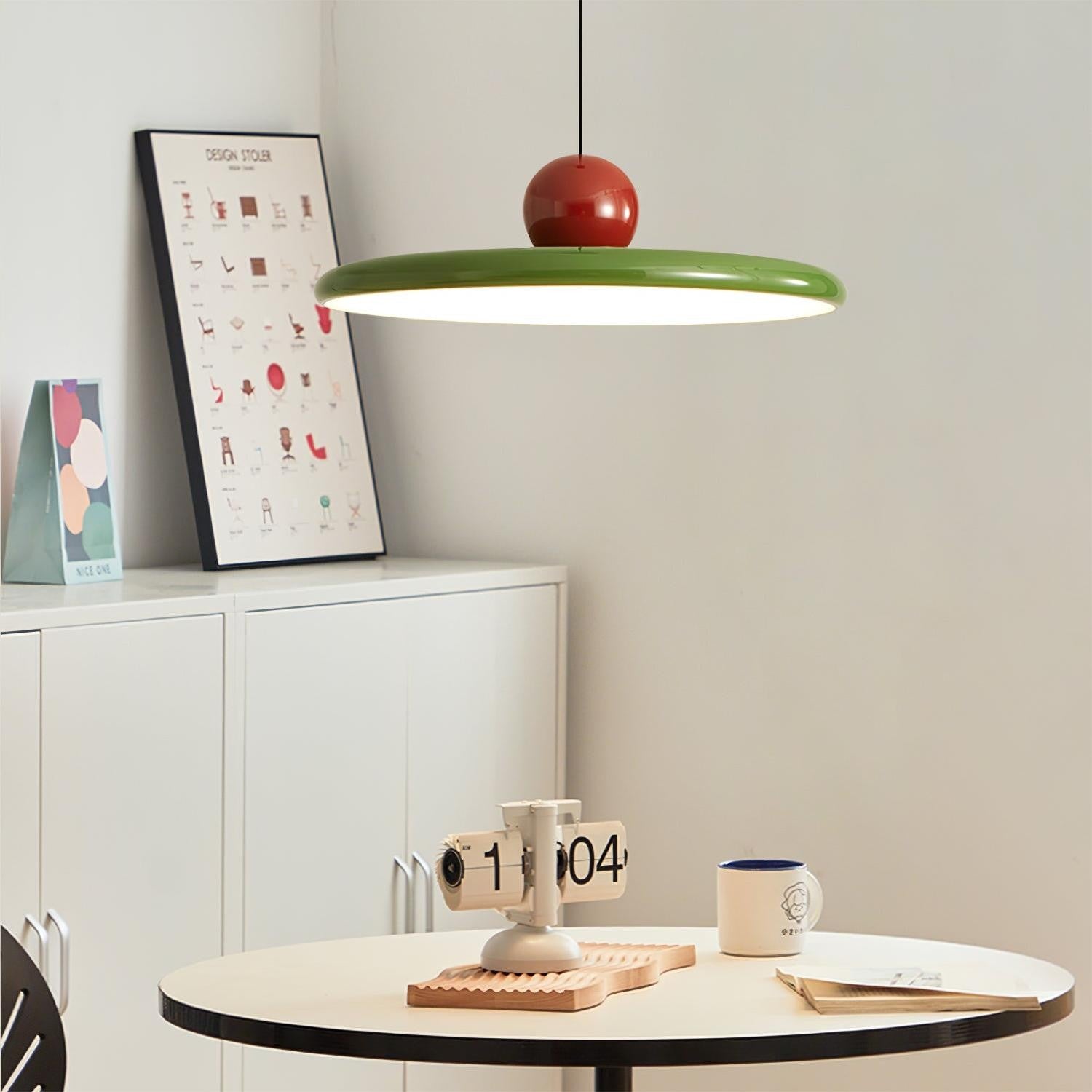 Osva Colorful Disc Shape LED Pendant Light