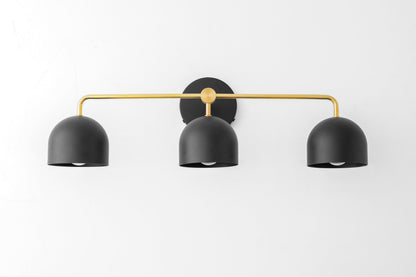 Astair Nordic Metal Multicolored Vanity Sconce