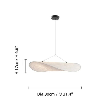 Hawkes Scandinavian Style Minimalist Fabric Pendant Light
