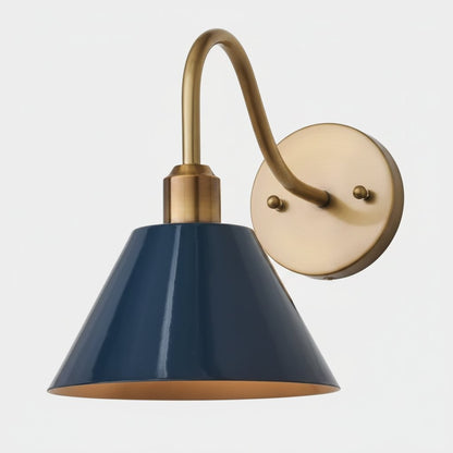 Ferm Minimalist Industrial Tapered Sconce