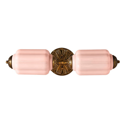 Vintage Elegant Milk Glass Eloise Wall Sconce - Retro Accent Lighting for Bathroom\Bedroom\Hallway
