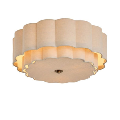 Syloria Vintage Fabric Flower Ceiling Light