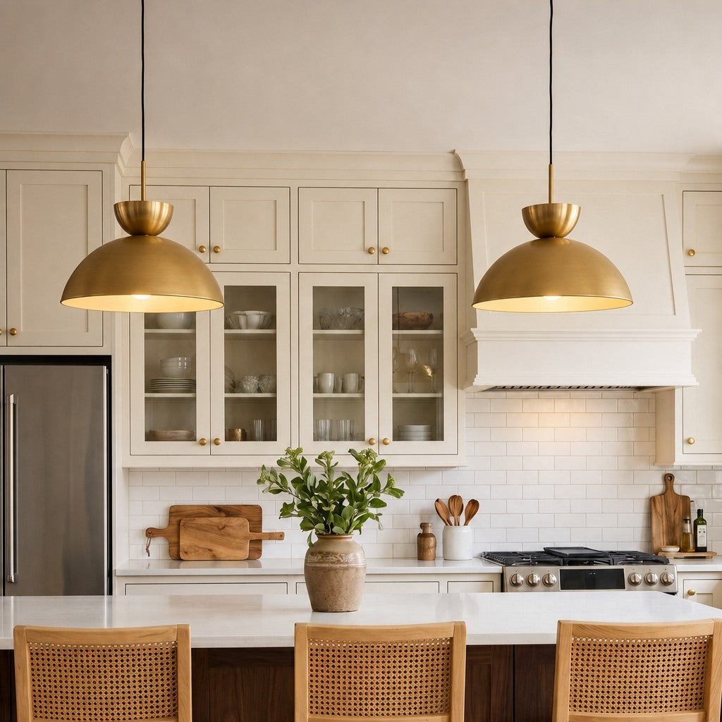 Glythorix Nordic Simple Metal Color H Type Pendant Light