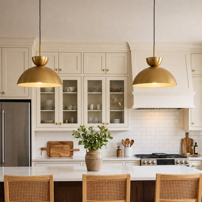 Glythorix Nordic Simple Metal Color H Type Pendant Light
