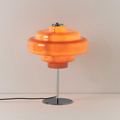 Yves Vintage Tiered Glass Table Light