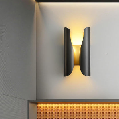 Thoven Modern H-Shaped Metal Wall Sconce