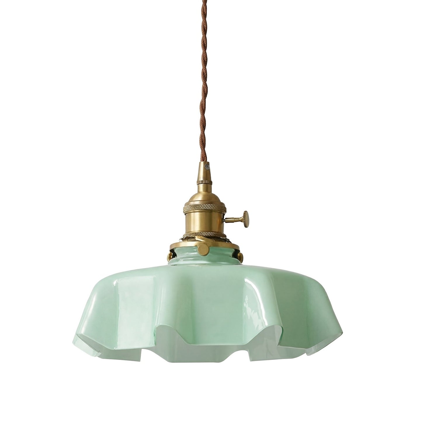 Jovianth French Cream Flower Single Pendant Light
