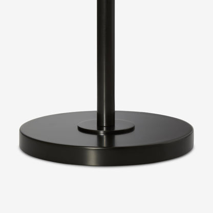 Jovita Contemporary Cone White Linen Table Lamp