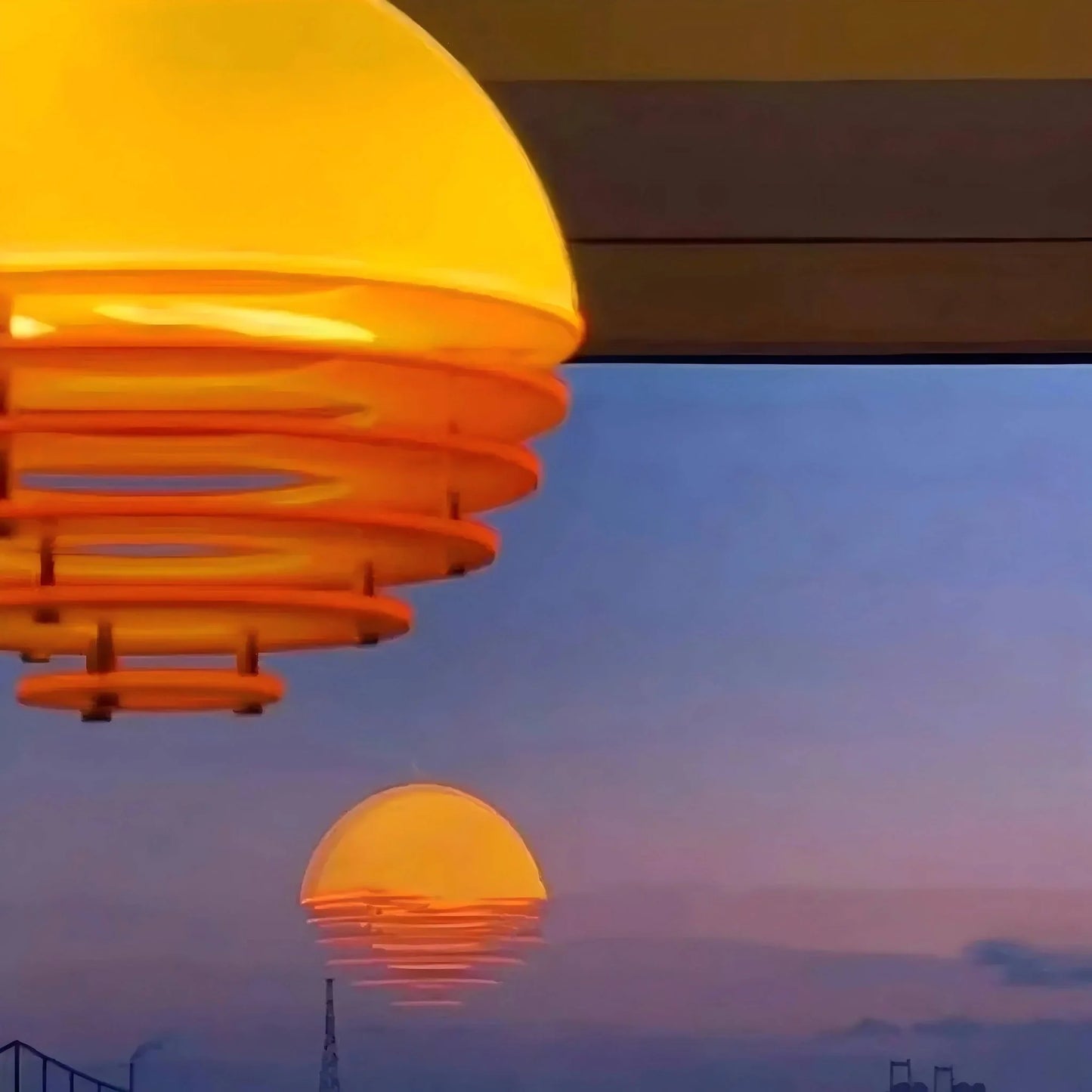 Vaeren Bauhaus Sunset Mood Pendant Lamp