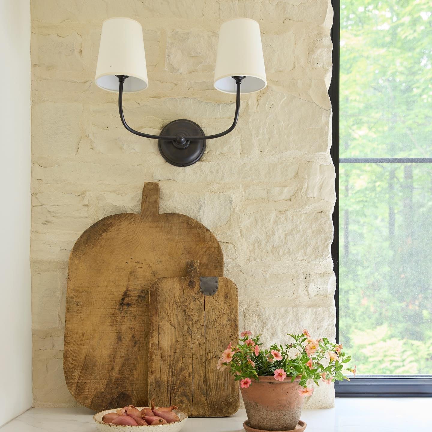 Wrynn 1/2/3 Light Fabric Shade Wall Sconce