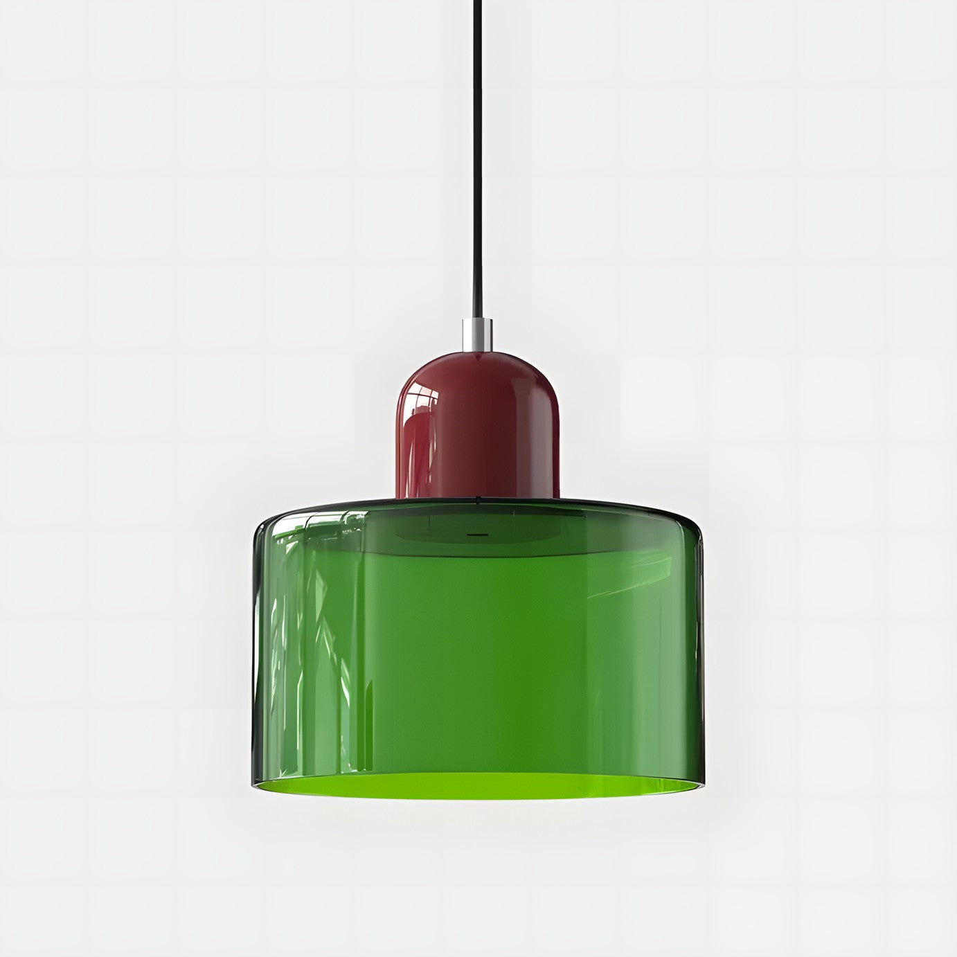 Colorful Creative Small Fresh Glass Shade Pendant Light