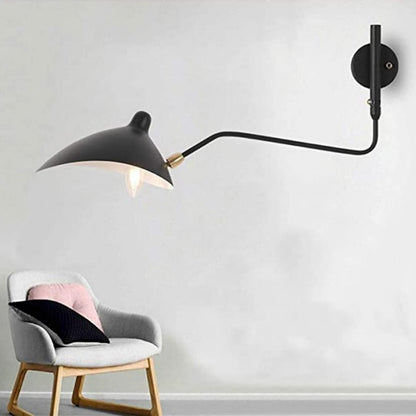 Radha Swing Arm Industrial Modern Wall Sconce