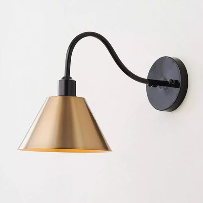 Ferm Minimalist Industrial Tapered Sconce