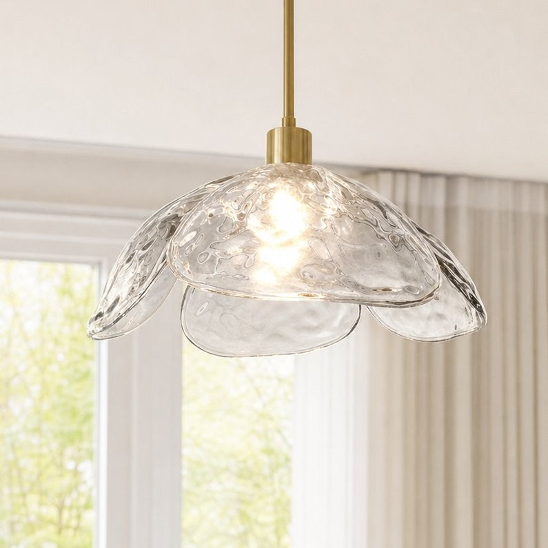 Vexen Flower Stained Glass Hanging Lamp