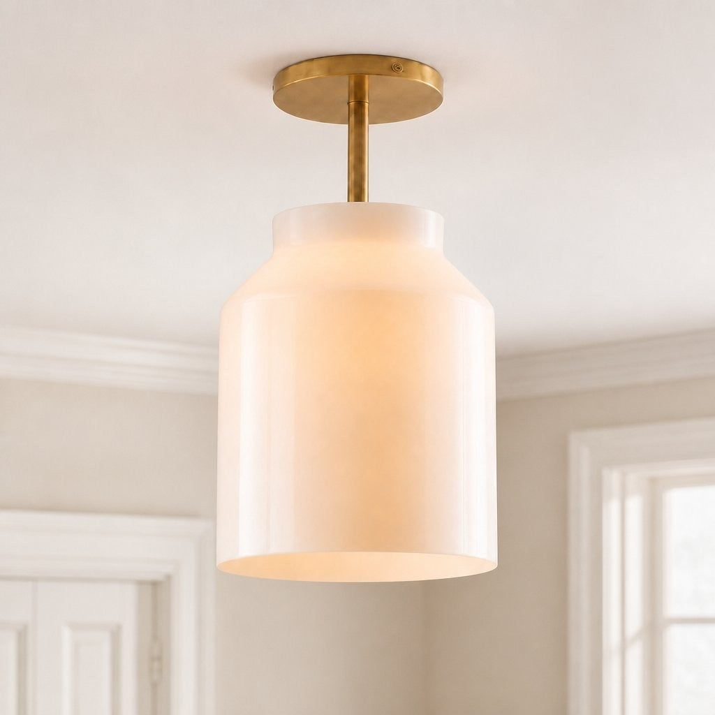 Drilon Minimalist Morandi Flush Mount Ceiling Light