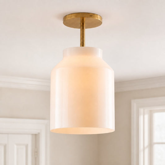 Drilon Minimalist Morandi Flush Mount Ceiling Light