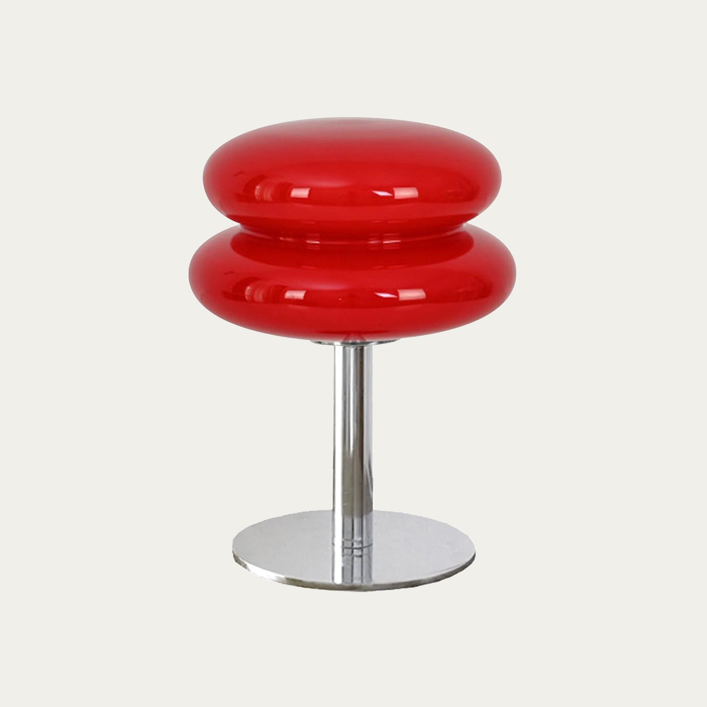 Josie Cream Glass Bauhaus Style Table Lamp