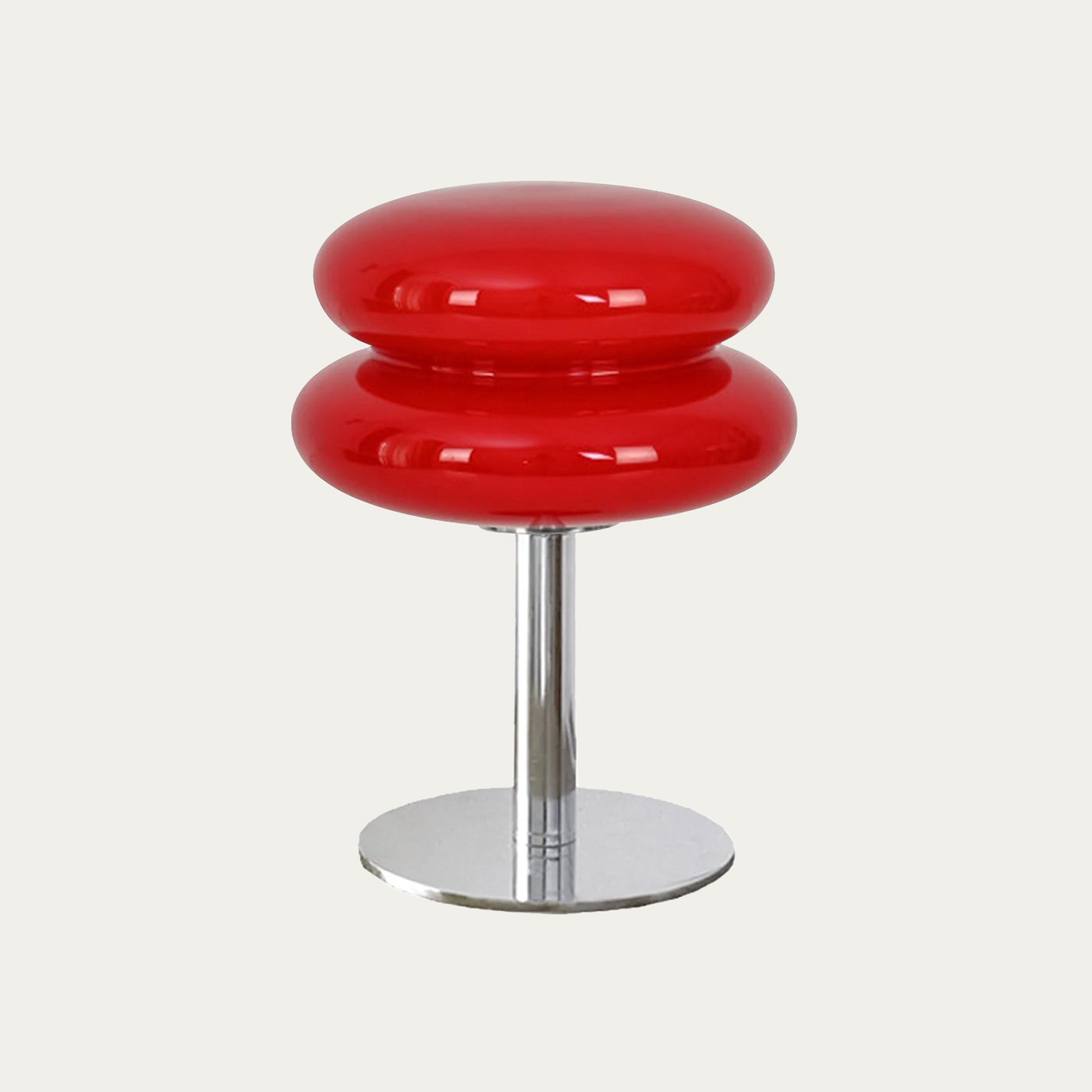 Josie Cream Glass Bauhaus Style Table Lamp