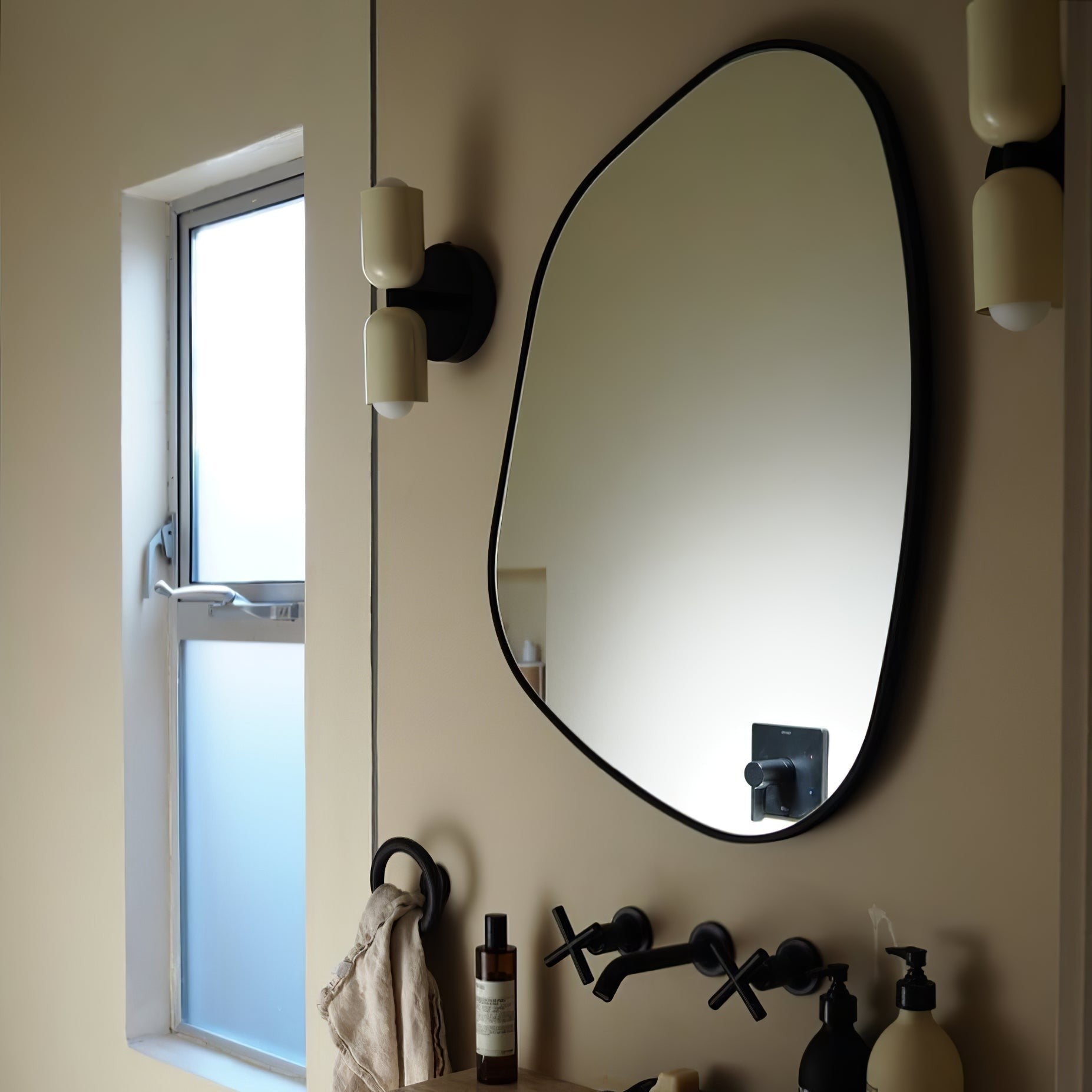 Mahira Glass Up Down Wall Sconce
