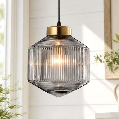 Bullard Modern Diamond Glass Pendant Light