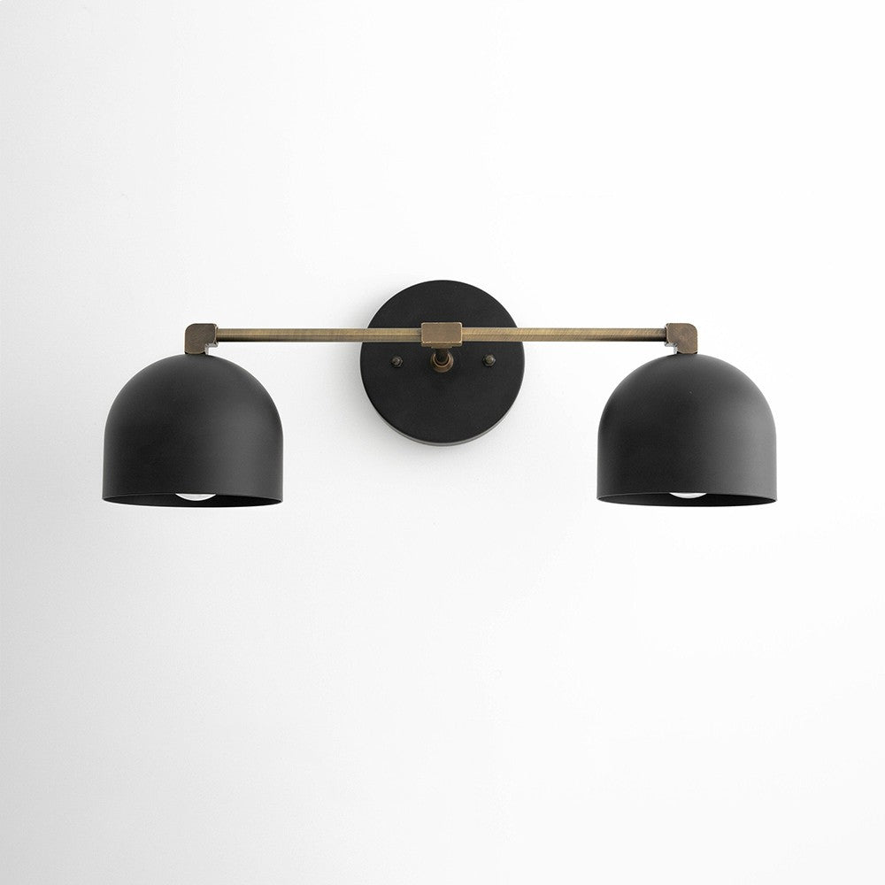 Astair Nordic Metal Deep Ball Vanity Wall Sconce
