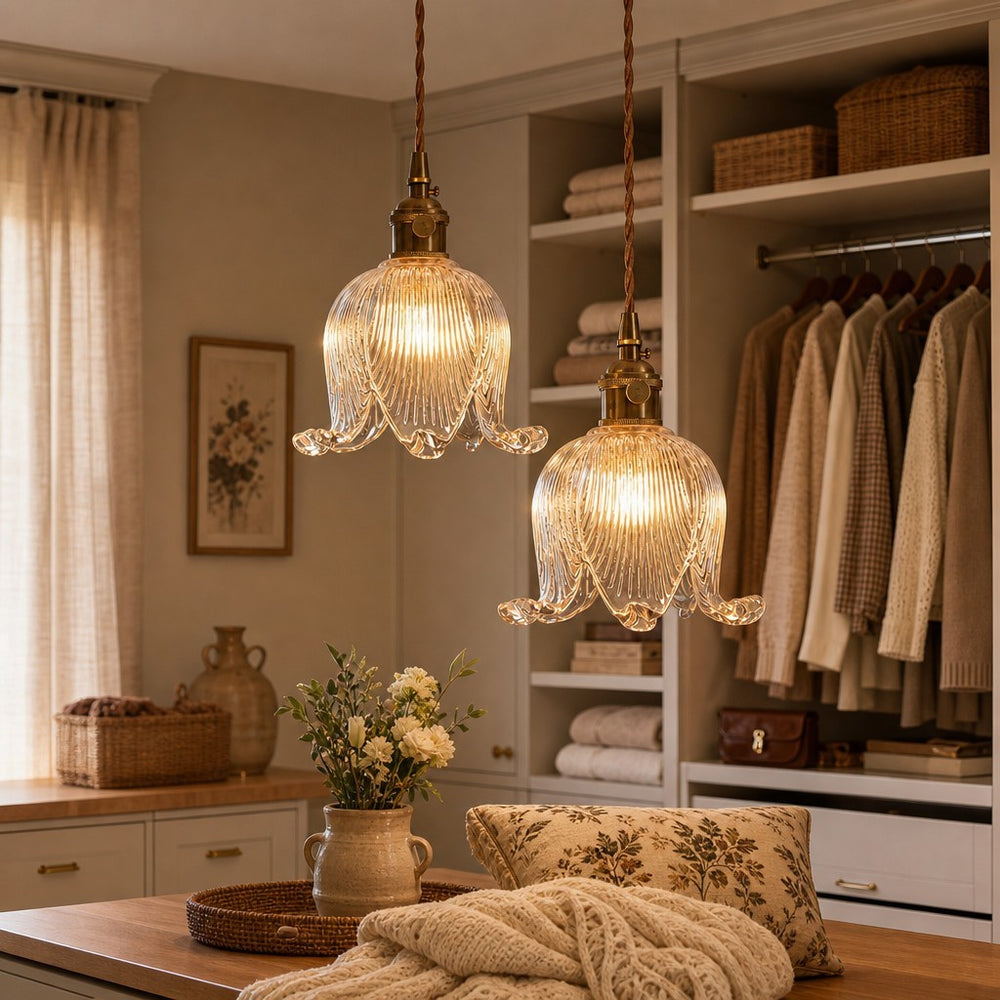 Fawen pendant light in a room setting