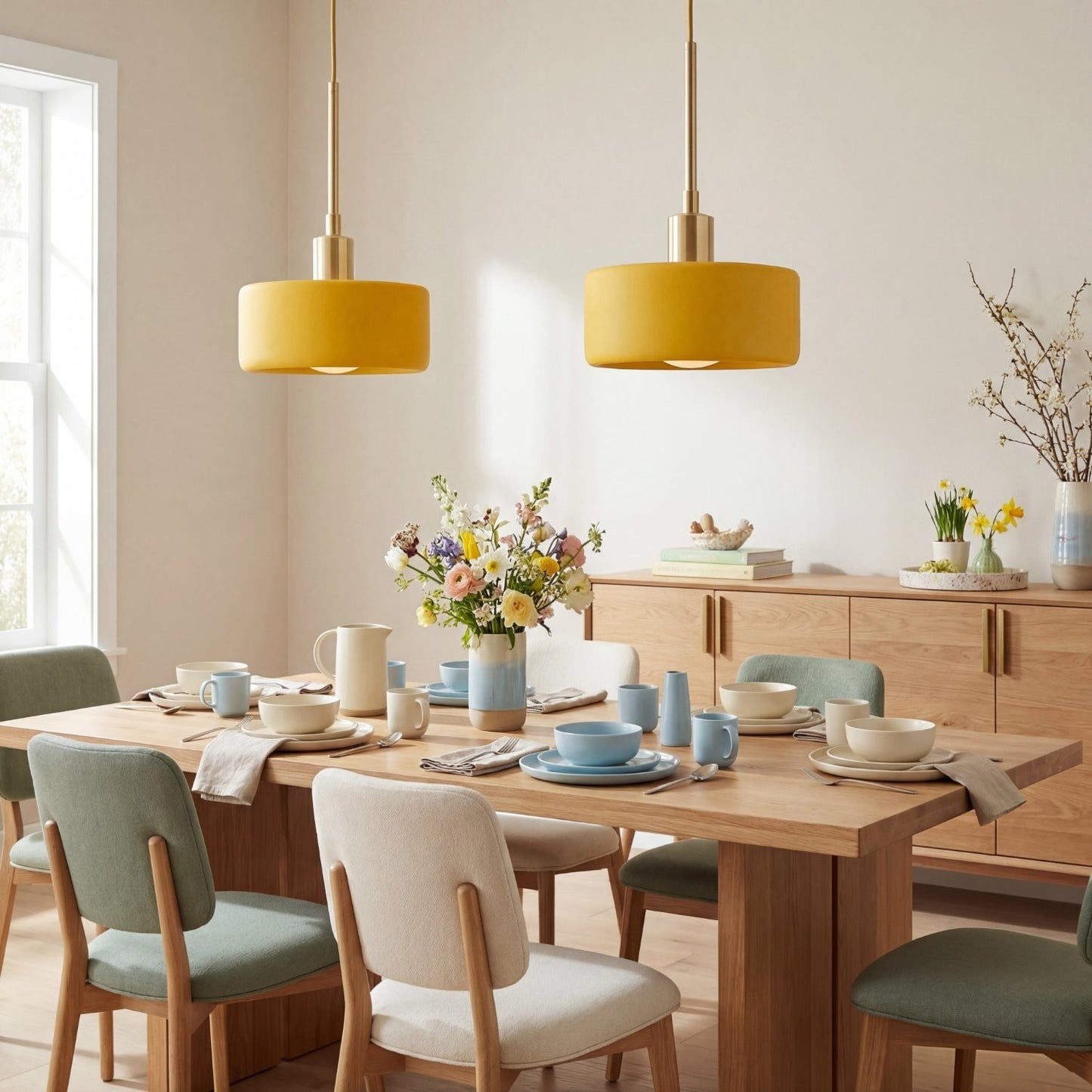 Aura Modern Porcelain Pendant Ligtht