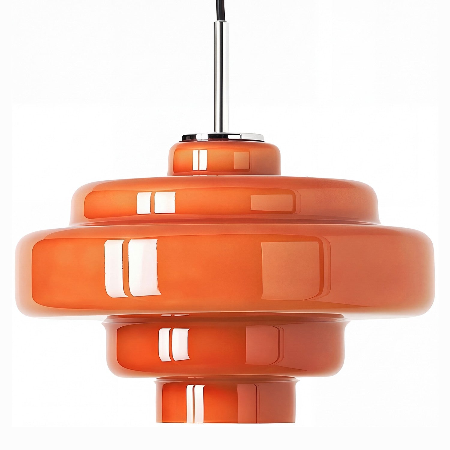 Yves Vintage Tiered Glass Pendant Light