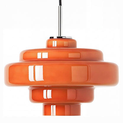 Yves Vintage Tiered Glass Pendant Light