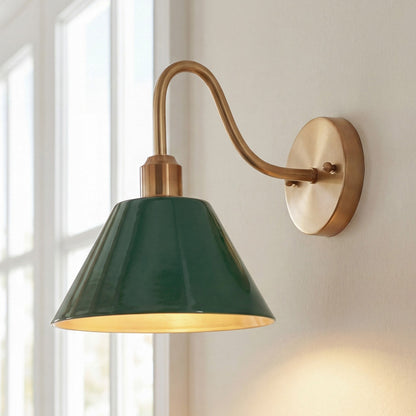 Ferm Minimalist Industrial Tapered Sconce