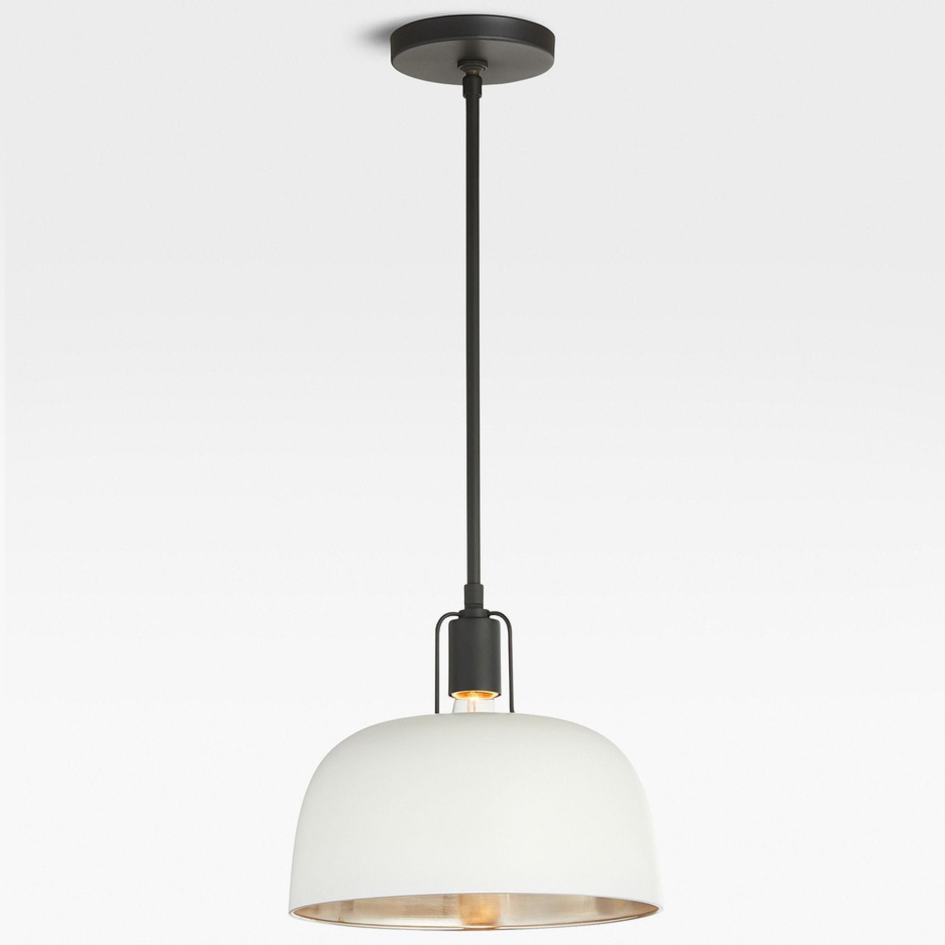 Frey Mid Century Metal Dome Pendant Light