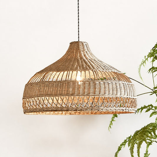 Wisteria Handmade Woven Rattan Pendant Light