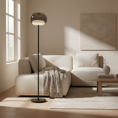 Eulalie Nordic Artistic Round Glass Floor Lamp