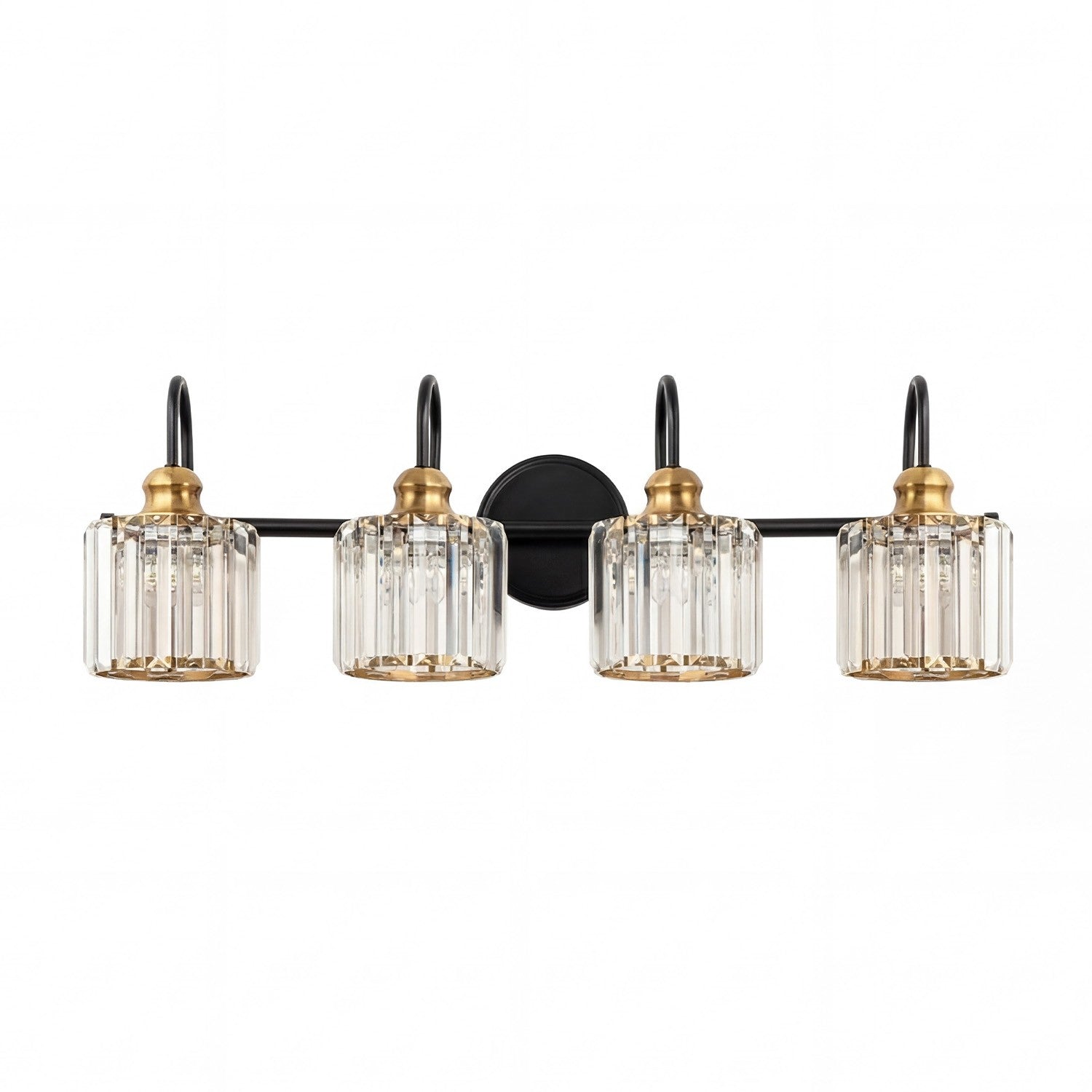 Naeris Modern Square Crystal Wall Sconce