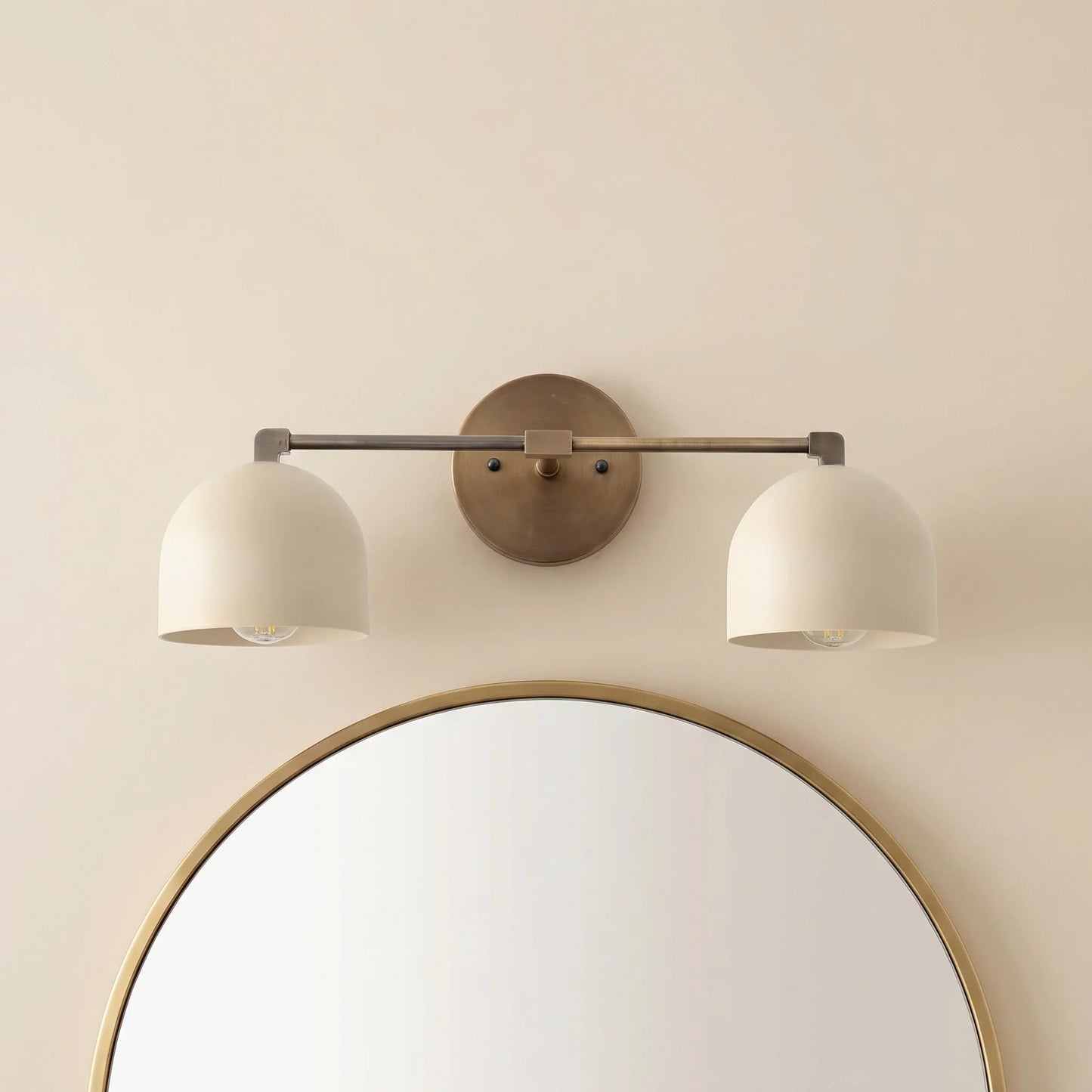 Alven Nordic Metal Deep Ball Vanity Sconce