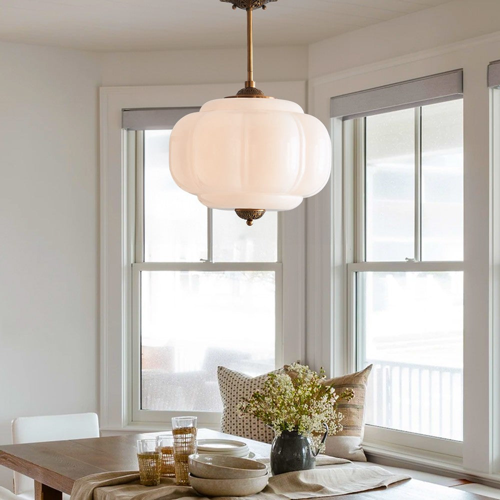 Ozita Retro Semi-Flush Mount Eloise Pendant Light