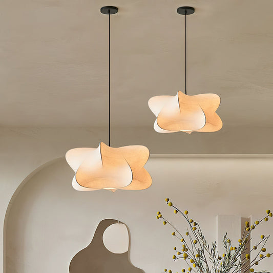 Orin Modern White Silk Cloud Pendant Light