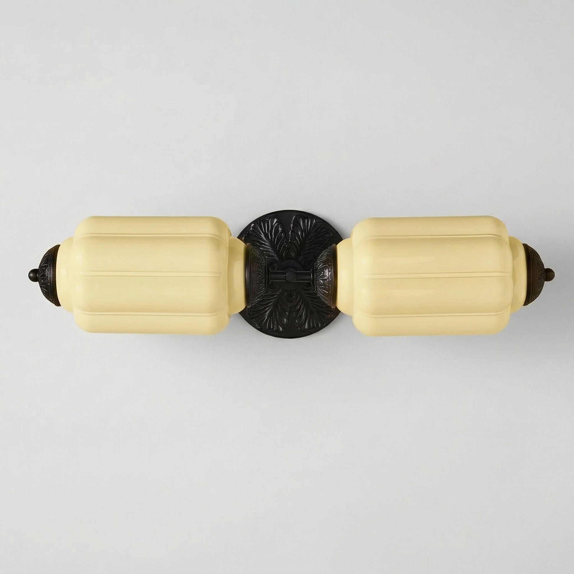 Hartnell Retro Colorful Art Deco Glass Eloise Wall Light