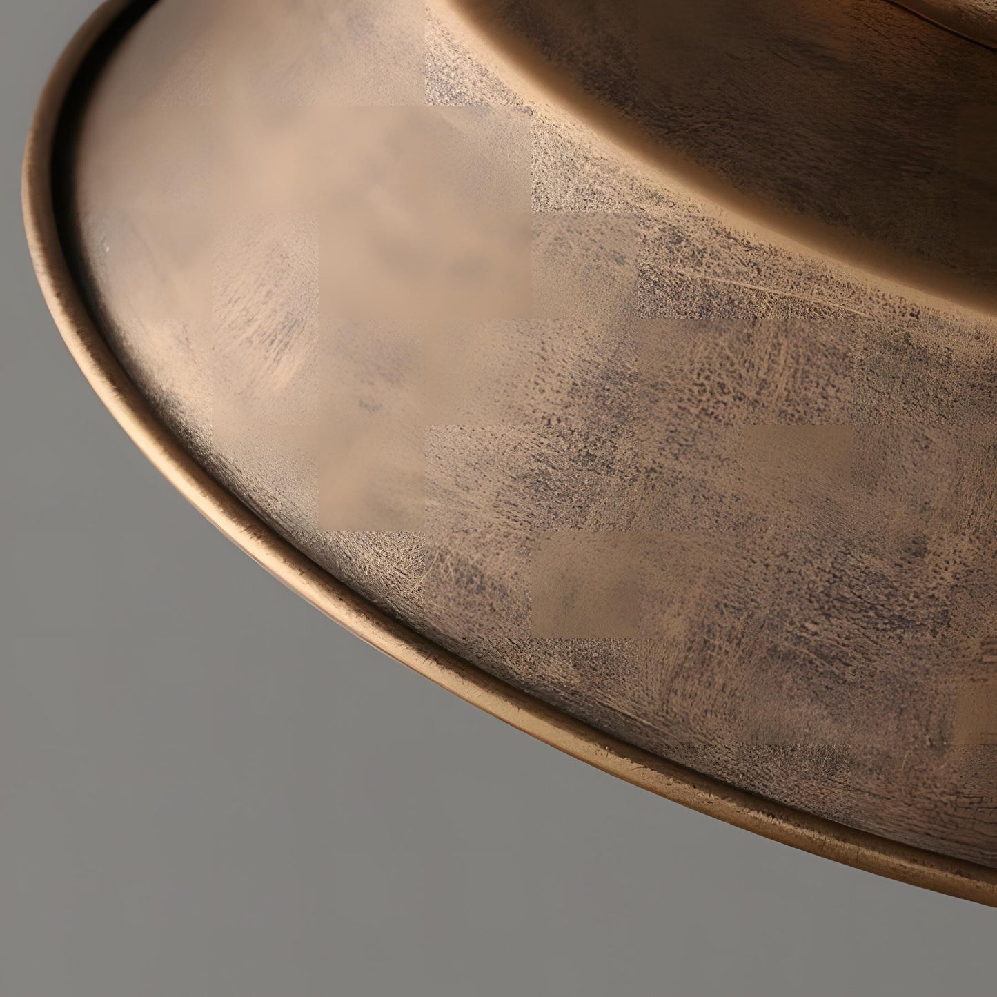 Carmen Industrial Antique Metal Horn Shaped Pendant Light
