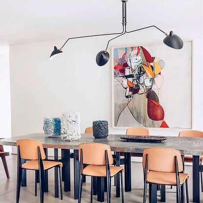Octavia Duckbill Multihead Ceiling Lamp