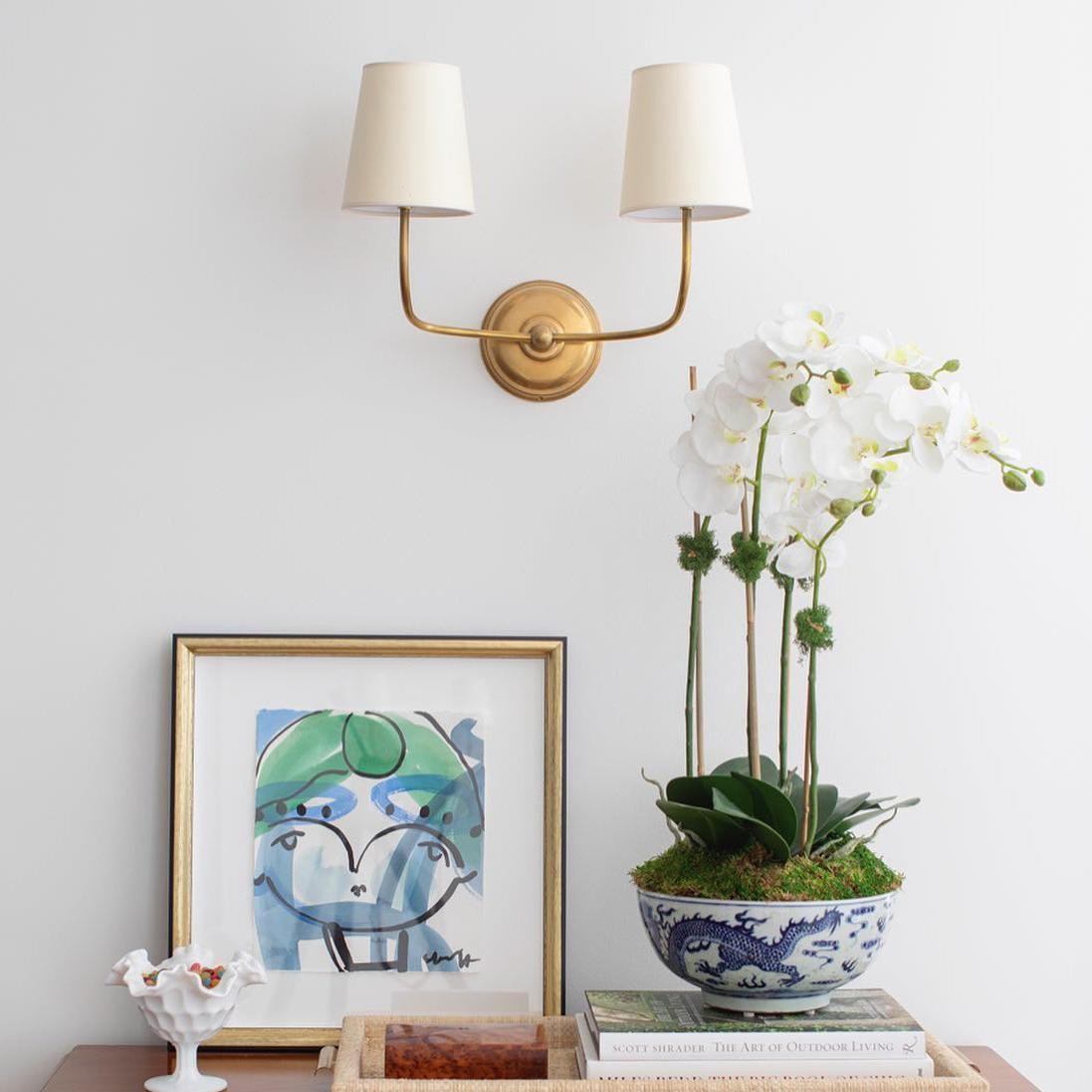 Wrynn 1/2/3 Light Fabric Shade Wall Sconce