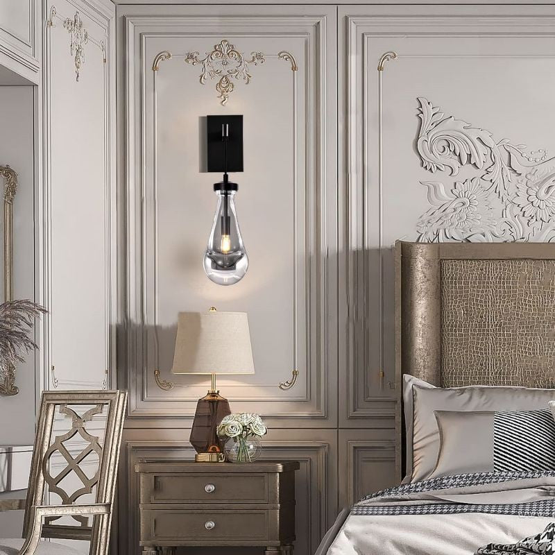 Ozonoa Raindrop Modern Solid Brass Wall Sconce