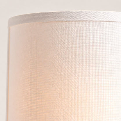 Zylar Modern Metal Fabric Shade Wall Sconce