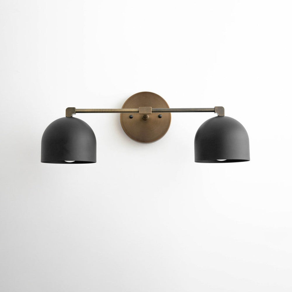 Astair Nordic Metal Deep Ball Vanity Wall Sconce