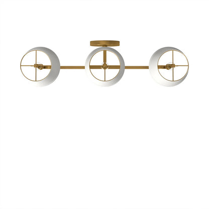 Liryn Minimalist 2/3/4 Heads Fabric Vanity Wall Light
